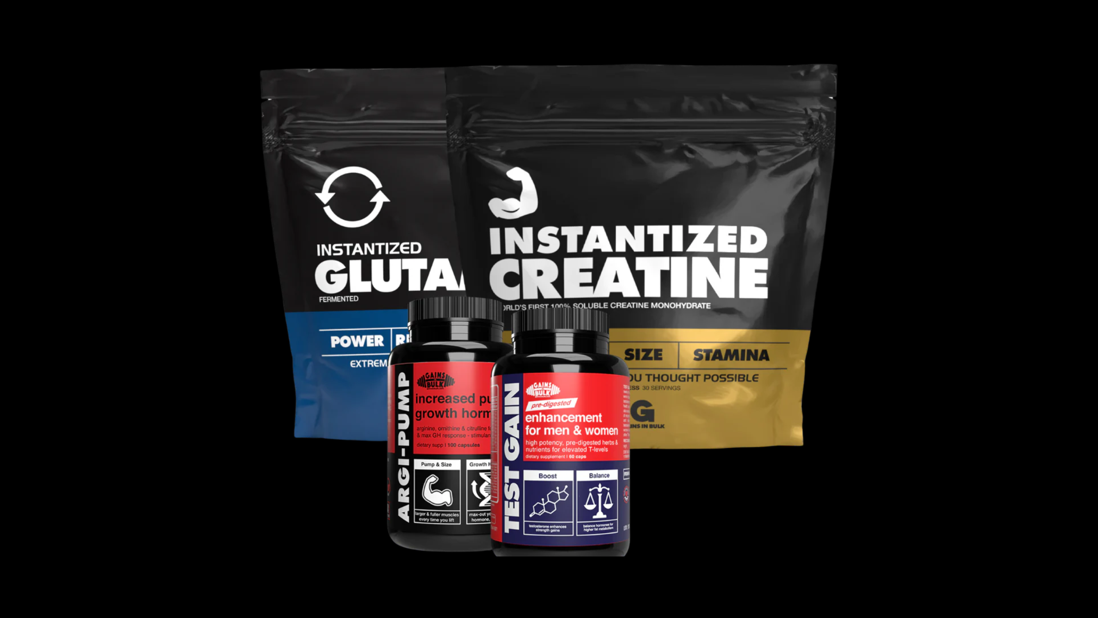Gains In Bulk Unlock Your Full Potential with Premium Supplements