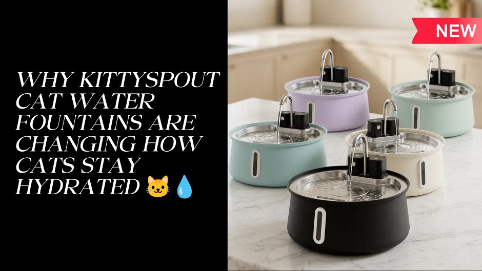 Why KittySpout Cat Water Fountains Are Changing How Cats Stay Hydrated